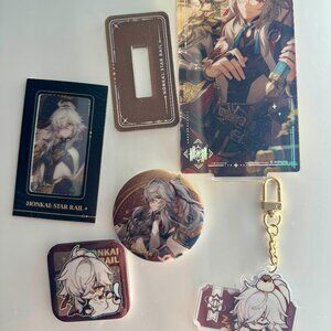 Honkai Star Rail HSR 星穹铁道 Jingyuan Merchandise Standee Keychain Can Badge Card